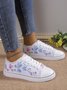 Fashion Floral Ultralight Breathable Sports Canvas Shoes