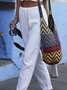 Regular Fit Casual Cotton Pants