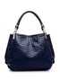 Shiny Crocodile Faux Leather Urban Commuter Handbag