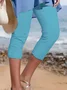 Cotton Casual Vacation Leggings