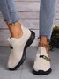 Women Chain Decor Slip On High-Elastic Flyknit Sneakers