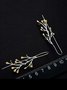 Elegant Branch Party Vacation Daily Plants Dangle Earrings