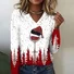 Others Asymmetric Casual T-Shirt