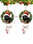 Cute Cat and dog Christmas Tree Hanging Decoration