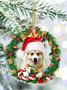 Cute Cat and dog Christmas Tree Hanging Decoration