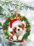 Cute Cat and dog Christmas Tree Hanging Decoration