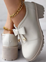 Plain All Season Casual Shallow Shoes