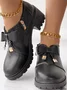Plain All Season Casual Shallow Shoes
