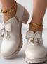 Plain All Season Casual Shallow Shoes