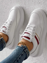 Pu Plain All Season Casual Skate Shoes