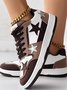 Casual Pu All Season Star Skate Shoes