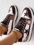 Casual Pu All Season Star Skate Shoes