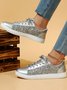 All Season Glitter Casual Plain Casual Shoes