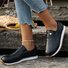 All Season Casual Abstract Pu Skate Shoes