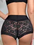 Lace Casual Plain Panty