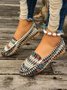 Ethnic All Season Casual Fabric Shallow Shoes