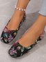 All Season Floral Casual Fabric Shallow Shoes