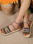 Summer Thick Bottom Boho Sandal