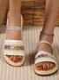 Summer Thick Bottom Boho Sandal