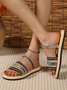Summer Thick Bottom Boho Sandal