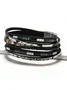 Bohemian Women's Multi-layer Leather Handcrafted Woven Bracelet