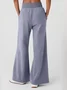 Pocket Stitching Regular Fit Casual Shawl Collar Two-Piece Set