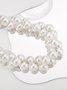 Baroque Imitation Pearl Irregular Choker