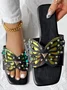 Casual Summer Butterfly Slide Sandals