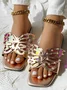 Casual Summer Butterfly Slide Sandals