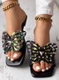 Casual Summer Butterfly Slide Sandals