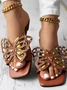 Casual Summer Butterfly Slide Sandals