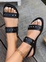 Summer Pu Casual Sandal
