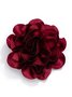 1pc Satin Flower Brooch Suitable For Holiday Parties