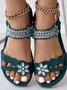Summer Vacation Pu Plain Sandal