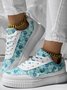 Plain Casual Pu All Season Skate Shoes