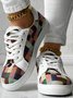 Canvas Colorblock Casual All Season Skate Shoes