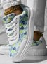 Plain Casual Pu All Season Skate Shoes