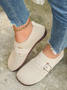 All Season Mesh Fabric Casual Wedge Heel Shallow Shoes