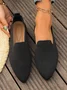 Plain Casual All Season Shallow Shoes