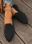 Plain Casual All Season Shallow Shoes