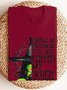 BUCKLE UP BUTTERCUP YOU JUST FLIPPED MY WIICH SWIICH witch Halloween Sweatshirt