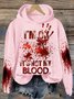Casual Hoodie Halloween Loose Hoodie