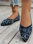 All Season Mesh Fabric Casual Leopard Shallow Shoes