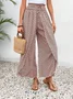 Geometric Loose Casual Pants