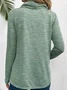 Floral Casual Jersey Loose Blouse