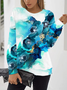 Zipper Casual Hoodie Sweatshirt