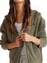 Casual Pocket Stitching Knitted Hoodie Jacket