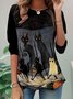 Casual Jersey Loose T-Shirt