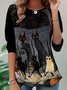 Casual Jersey Loose T-Shirt