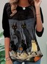 Casual Jersey Loose T-Shirt